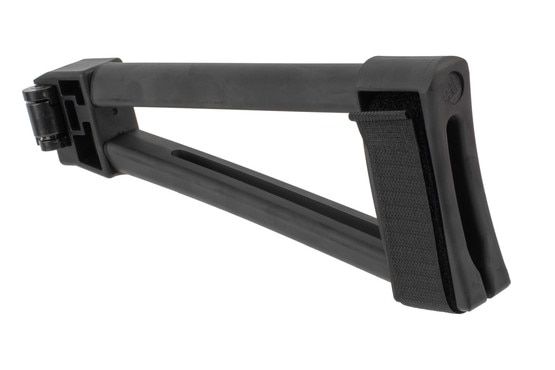 SB Tactical TF1913 folding stabilizing brace features a flexible arm cuff